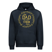 Navy Mens One Dad to rule them all  father's day gift Urban Hoodie - longCreatives