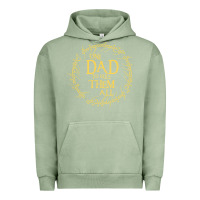 Pigment Oil Green Mens One Dad to rule them all  father's day gift Urban Hoodie - longCreatives