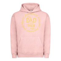 Pigment Salmon Mens One Dad to rule them all  father's day gift Urban Hoodie - longCreatives