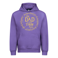 Tulip Mens One Dad to rule them all  father's day gift Urban Hoodie - longCreatives