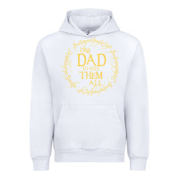 White Mens One Dad to rule them all  father's day gift Urban Hoodie - longCreatives