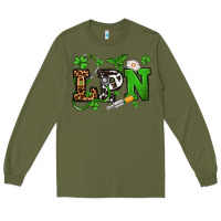 Army Green St. Patrick's Day LPN Long Sleeve Tee - OliviaCreatesArt