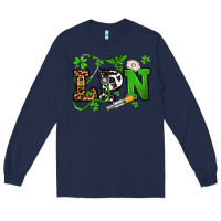 Navy St. Patrick's Day LPN Long Sleeve Tee - OliviaCreatesArt
