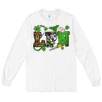 White St. Patrick's Day LPN Long Sleeve Tee - OliviaCreatesArt