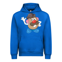 Cobalt Womens Mr. Potato Head Simple Portrait Urban Hoodie - longCreatives