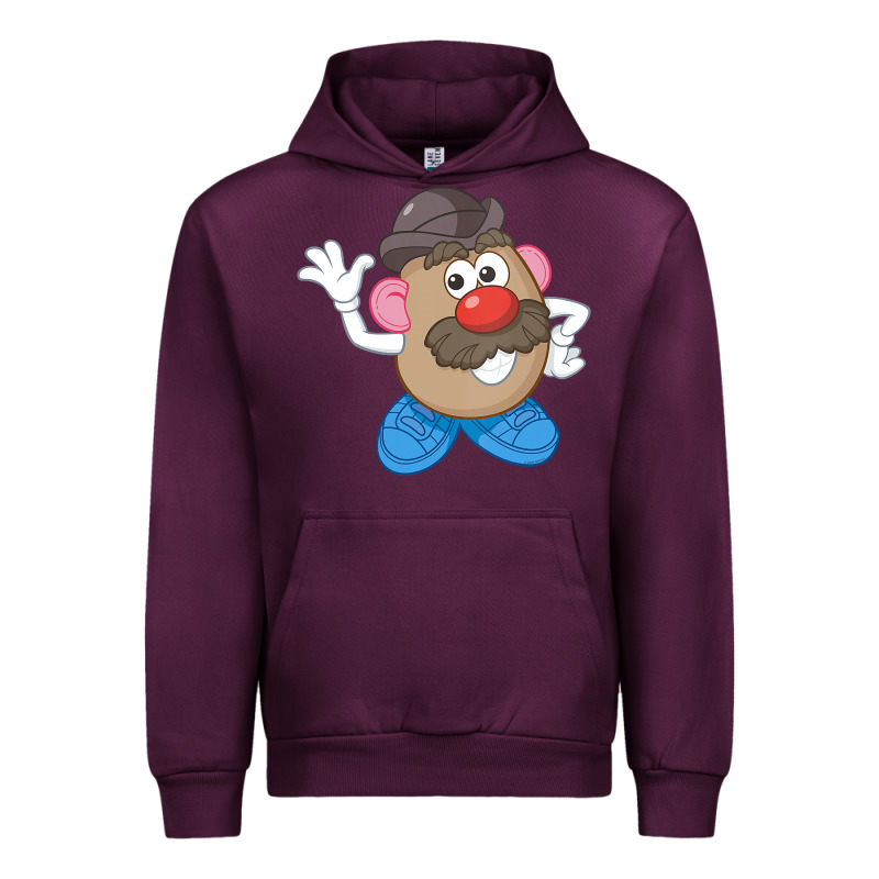 Womens Mr. Potato Head Simple Portrait Urban Hoodie by longCreatives | Teevron