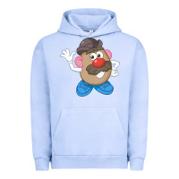 Pigment Grape Ice Womens Mr. Potato Head Simple Portrait Urban Hoodie - longCreatives