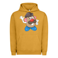 Pigment Peanut Butter Womens Mr. Potato Head Simple Portrait Urban Hoodie - longCreatives