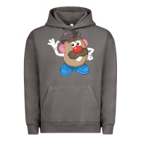 Pigment Tornado Womens Mr. Potato Head Simple Portrait Urban Hoodie - longCreatives