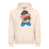 Sandshell Womens Mr. Potato Head Simple Portrait Urban Hoodie - longCreatives