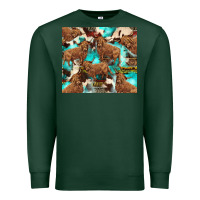 Sports Green astec cowhide highlands cow Premium Sweatshirt - BarkalooDesign