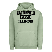 Pigment Oil Green Haddonfield Illinois Halloween 1978 Halloween Spooky Scary Gift Urban Hoodie - longCreatives