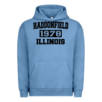 Pigment Pebble Blue Haddonfield Illinois Halloween 1978 Halloween Spooky Scary Gift Urban Hoodie - longCreatives