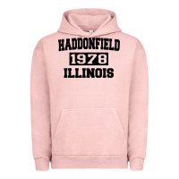 Pigment Salmon Haddonfield Illinois Halloween 1978 Halloween Spooky Scary Gift Urban Hoodie - longCreatives