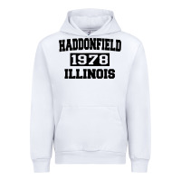 White Haddonfield Illinois Halloween 1978 Halloween Spooky Scary Gift Urban Hoodie - longCreatives