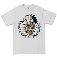 Dove Grey People Give Me The Creeps Premium Tee - texasbilliewilder
