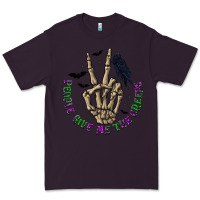 Plum People Give Me The Creeps Premium Tee - texasbilliewilder