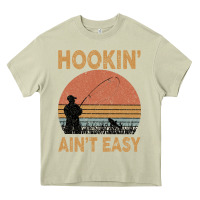 Mossy Hookin Ain t Easy Fishing Heavy Core Tee - Bettercallsaul