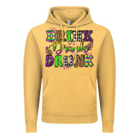 Vintage Mustard drink drank drunk mardi gras olivia Vintage Hoodie - OliviaCreatesArt