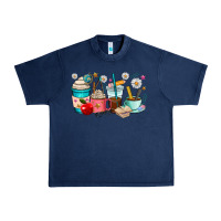 Navy teacher coffee cups Urban Heavy Tee - RanaPortraitStore