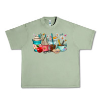 Oil Green teacher coffee cups Urban Heavy Tee - RanaPortraitStore