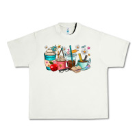 Pistachio teacher coffee cups Urban Heavy Tee - RanaPortraitStore