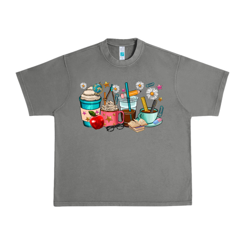 Teacher Coffee Cups Urban Heavy Tee by RanaPortraitStore | Teevron