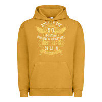 Pigment Peanut Butter Mens Vintage 1950s Built In The 50s Fifties Funny 70th Birthday Urban Hoodie - longCreatives