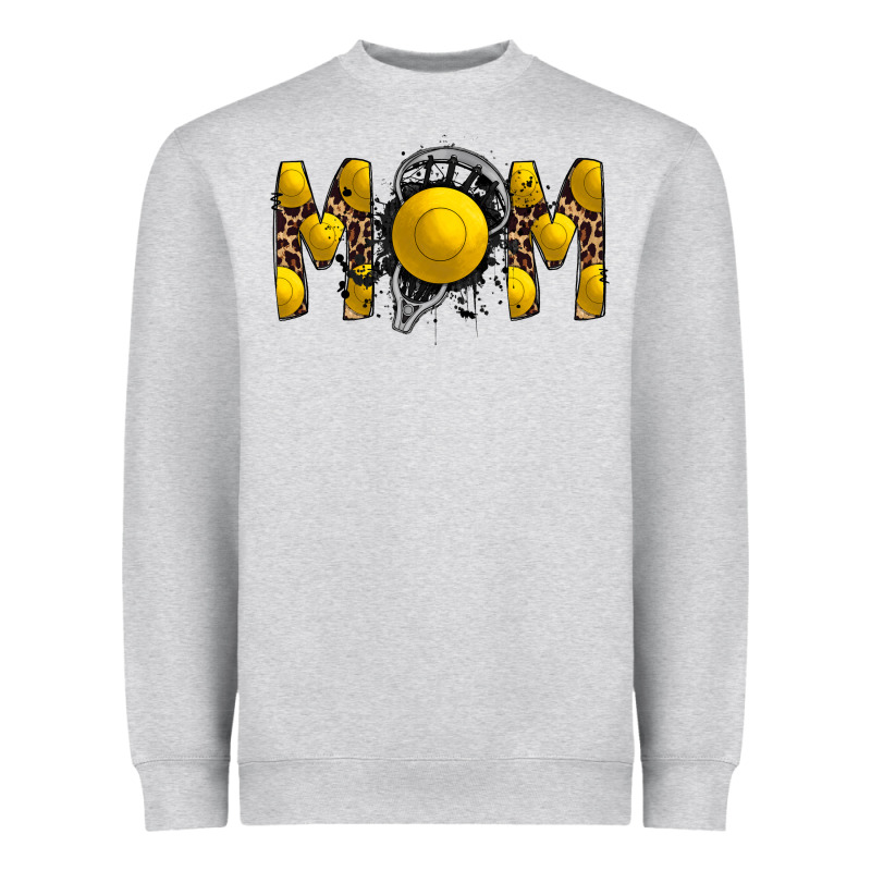 Mom Lacrosse Heavyweight Sweatshirt by RacoonDesign | Teevron