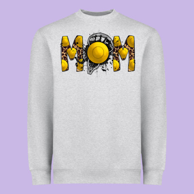 Mom Lacrosse Heavyweight Sweatshirt Designed By Racoondesign