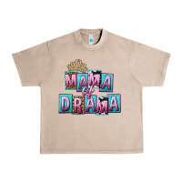 French Oak Mama of Drama Mother's Day Urban Heavy Tee - CowGirlArtShop