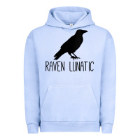 Pigment Grape Ice Womens Raven Lunatic, Funny Bird Lover Gift Men Women Kids Urban Hoodie - longCreatives