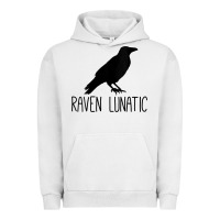 Pigment Lunar Rock Womens Raven Lunatic, Funny Bird Lover Gift Men Women Kids Urban Hoodie - longCreatives