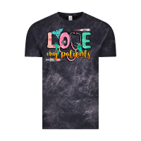 Cloud Black Love my patients Vintage Tee - CowGirlArtShop