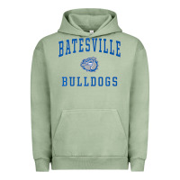 Pigment Oil Green Batesville High School Bulldogs Premium Urban Hoodie - longCreatives