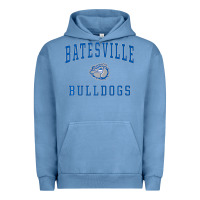Pigment Pebble Blue Batesville High School Bulldogs Premium Urban Hoodie - longCreatives