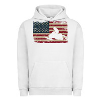 Pigment Lunar Rock Snowmobile USA Flag Snow Sled Patriotic Snowmobiling Gift Urban Hoodie - longCreatives
