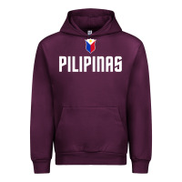 Mauve Wine Pilipinas Basketball Wear, Gilas Philippines Casual Wear Urban Hoodie - longCreatives