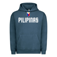 Pigment Midnight Navy Pilipinas Basketball Wear, Gilas Philippines Casual Wear Urban Hoodie - longCreatives