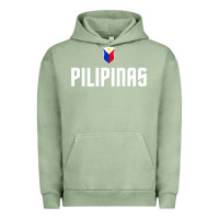Pigment Oil Green Pilipinas Basketball Wear, Gilas Philippines Casual Wear Urban Hoodie - longCreatives