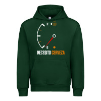 Forest Green Mexican beer necesito cerveza cool & funny sayings Urban Hoodie - longCreatives
