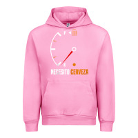 Fuchsia Pink Mexican beer necesito cerveza cool & funny sayings Urban Hoodie - longCreatives