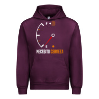 Mauve Wine Mexican beer necesito cerveza cool & funny sayings Urban Hoodie - longCreatives