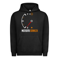Pigment Black Mexican beer necesito cerveza cool & funny sayings Urban Hoodie - longCreatives