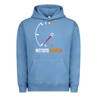 Pigment Pebble Blue Mexican beer necesito cerveza cool & funny sayings Urban Hoodie - longCreatives