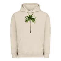 Pigment French Oak Tropical Palm Tree Urban Hoodie - longCreatives