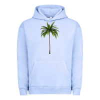 Pigment Grape Ice Tropical Palm Tree Urban Hoodie - longCreatives