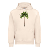 Sandshell Tropical Palm Tree Urban Hoodie - longCreatives