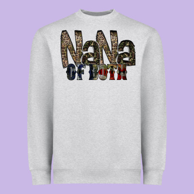 Nana Of Both Heavyweight Sweatshirt Designed By Racoondesign