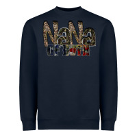 Navy nana of both Heavyweight Sweatshirt - RacoonDesign